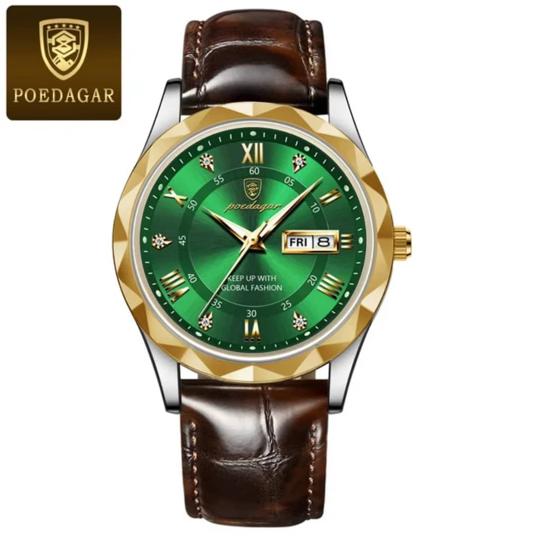 Montre homme POEDAGAR – Élégance et luxe au poignet