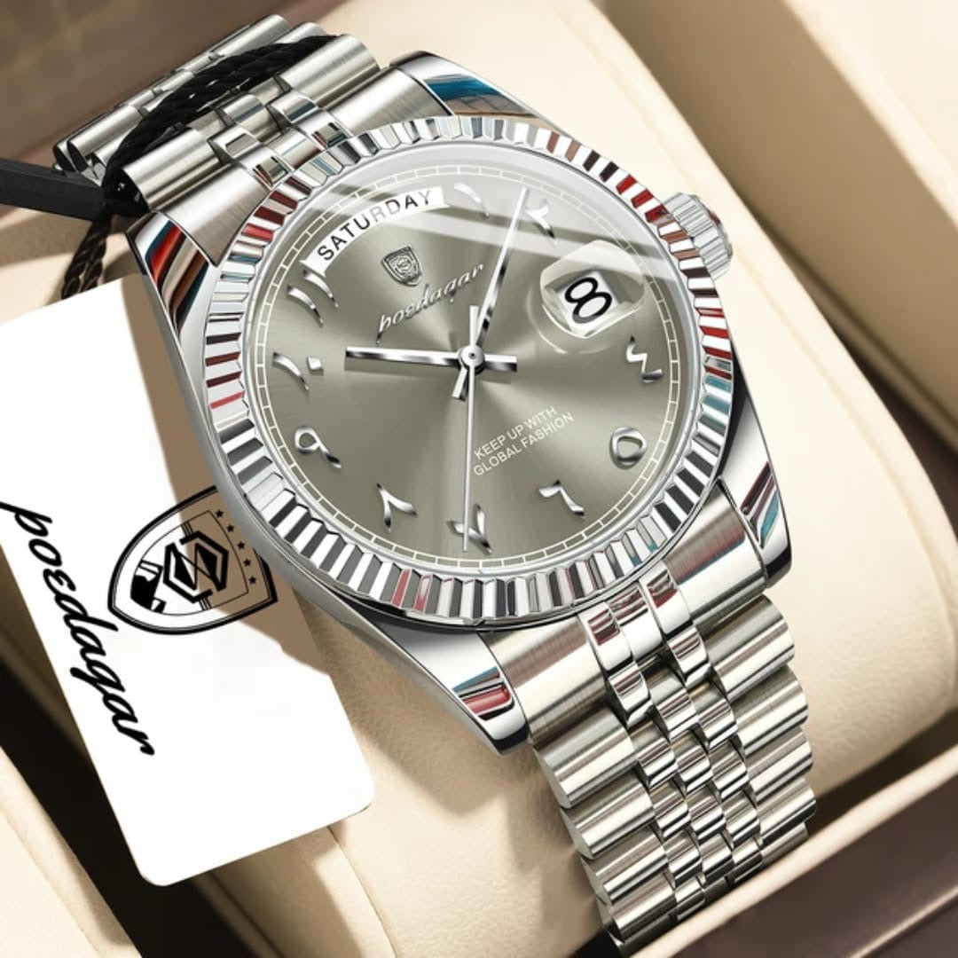 ⌚ Montre Homme Poedegar313 Élégance Premium – Style Intemporel