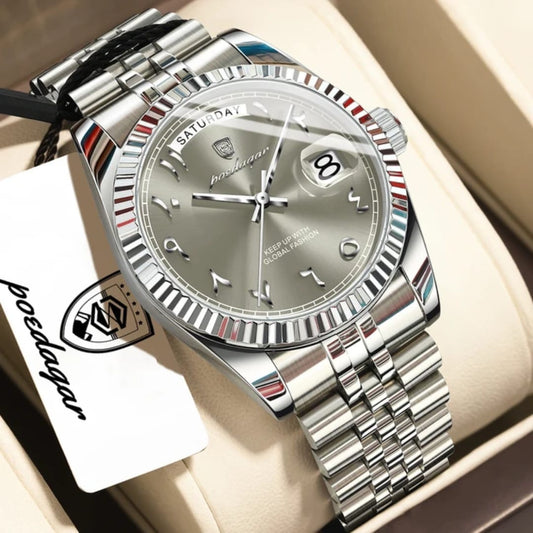 ⌚ Montre Homme Poedegar313 Élégance Premium – Style Intemporel