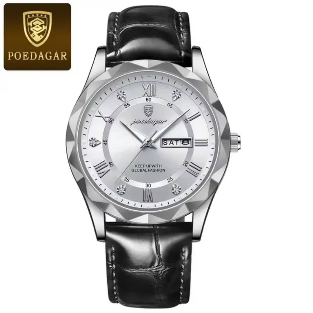Montre homme POEDAGAR – Élégance et luxe au poignet