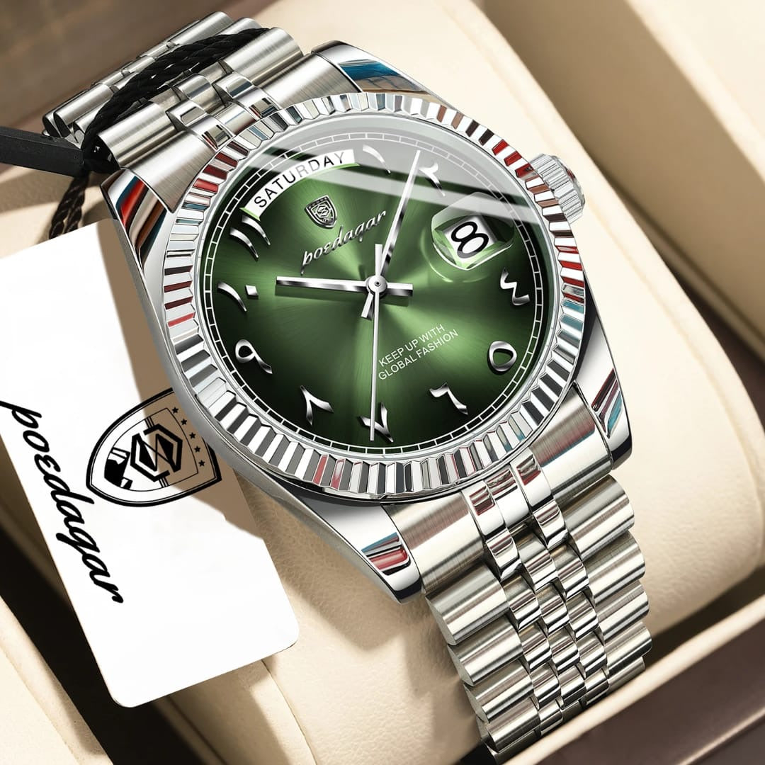 ⌚ Montre Homme Poedegar313 Élégance Premium – Style Intemporel