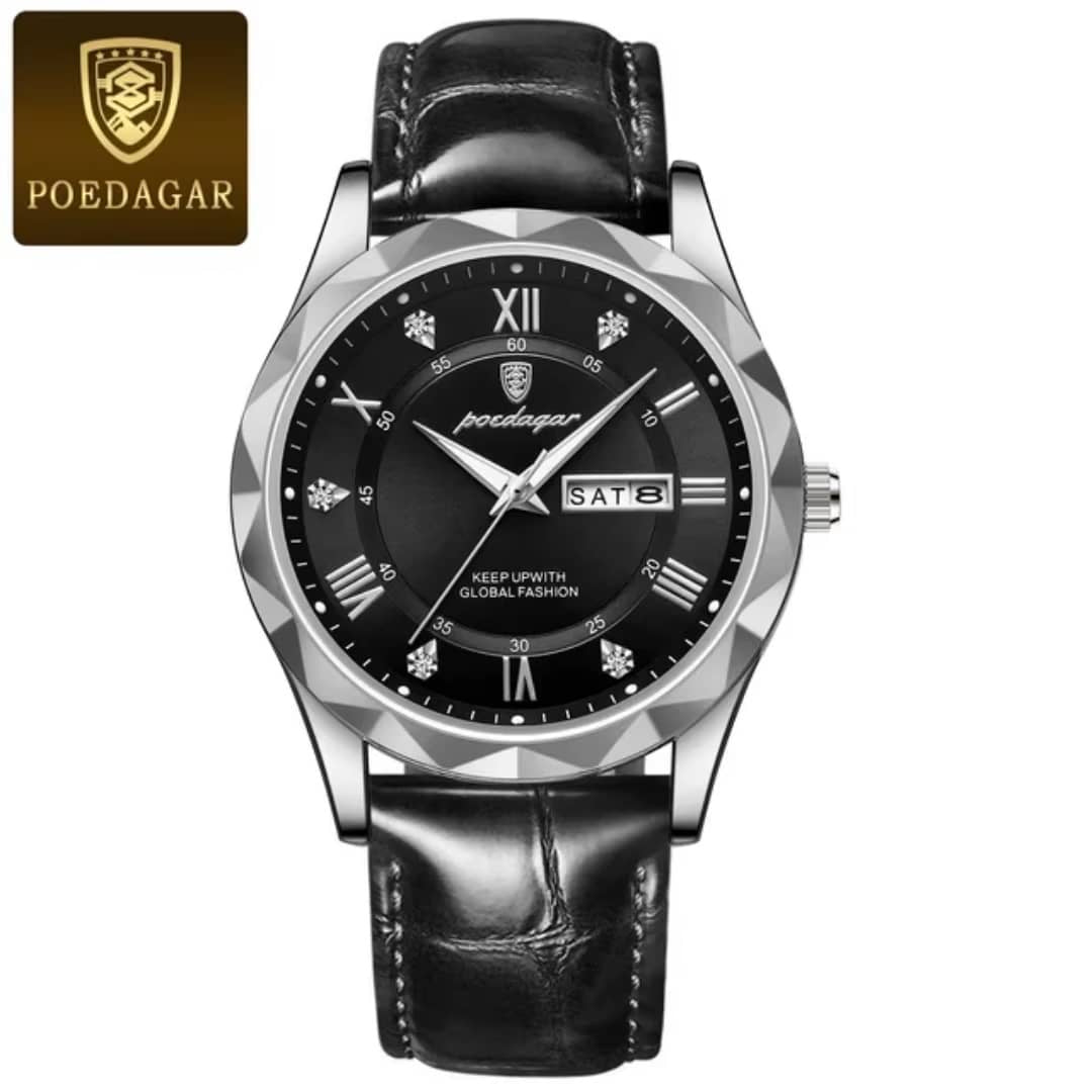 Montre homme POEDAGAR – Élégance et luxe au poignet